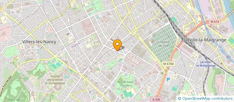 localisation de l'entreprise LA COMPAGNIE ZARABAND  VANDUVRE-LES-NANCY