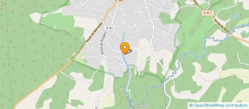 localisation de l'entreprise LA COMPAGNY DES BATISSEURS à SAINT-MAXIMIN-LA-SAINTE-BAUME