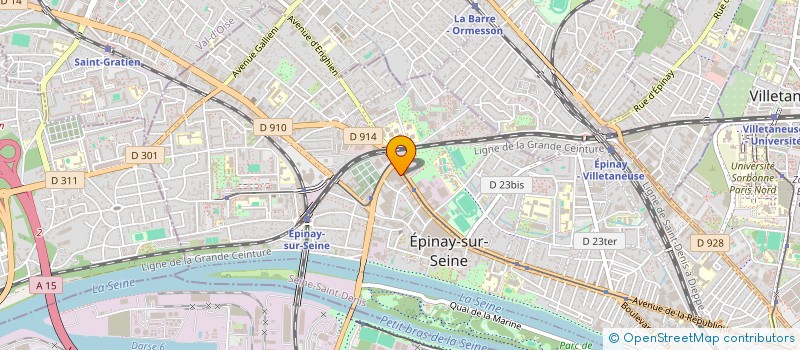 localisation de l'entreprise LA COMPANAISE à EPINAY-SUR-SEINE