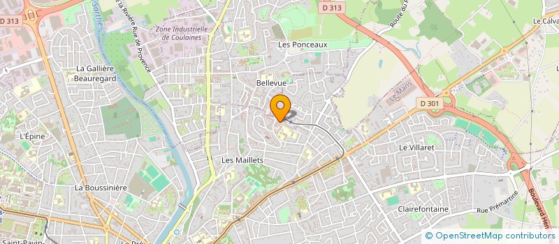 localisation de l'entreprise LA COMPASSION à LE MANS