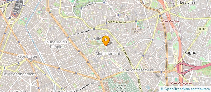 localisation de l'entreprise LA COMPOTIQUE à PARIS
