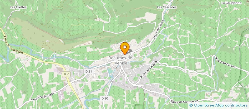 localisation de l'entreprise LA COMTADINE  BEAUMES-DE-VENISE