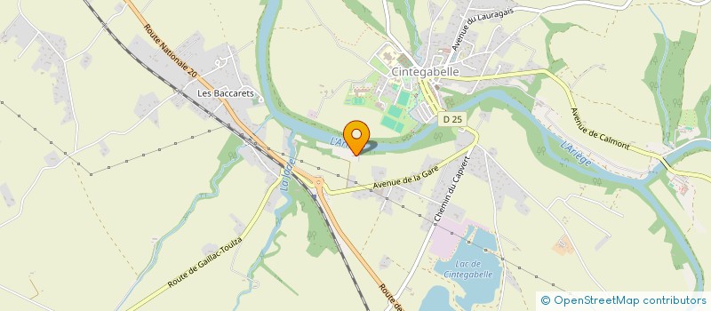 localisation de l'entreprise LA COMTESSE à CINTEGABELLE
