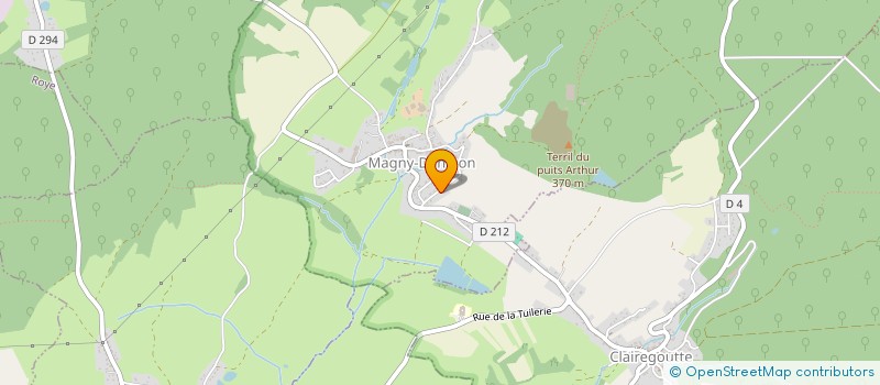 localisation de l'entreprise LA COMTOISERIE  MAGNY-DANIGON