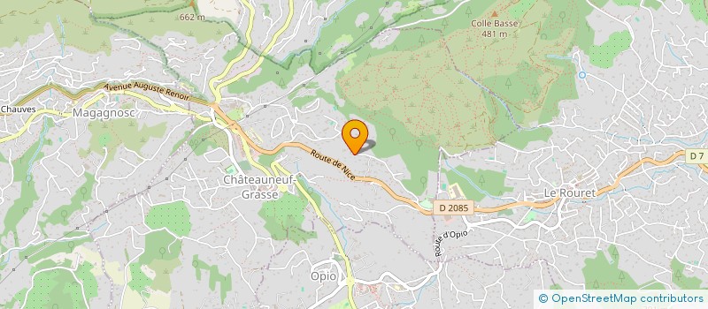 localisation de l'entreprise LA CONAC  CHATEAUNEUF-GRASSE