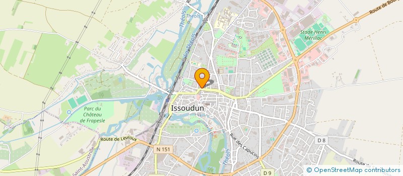 localisation de l'entreprise LA CONCA D'ORO à ISSOUDUN