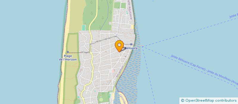localisation de l'entreprise LA CONCHE DE PIRAILLAN à LEGE-CAP-FERRET