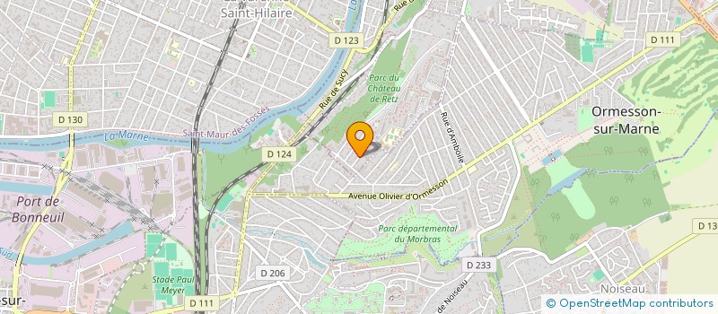 localisation de l'entreprise LA CONCIERGE PRODUCTIONS à CHENNEVIERES-SUR-MARNE