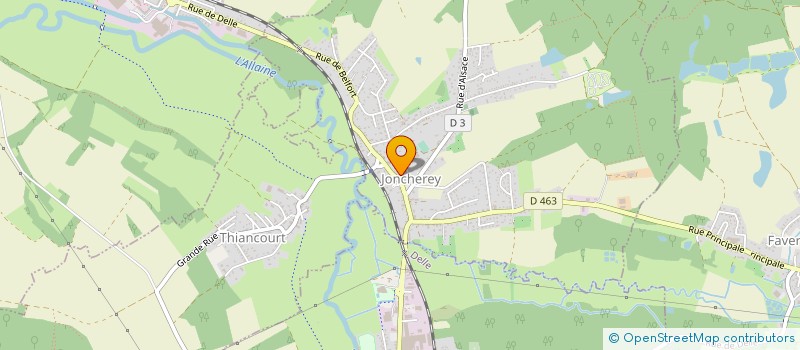 localisation de l'entreprise LA CONCIERGERIE à DELLE