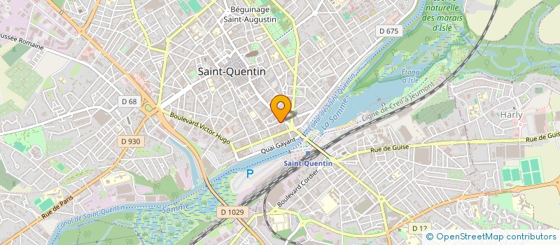 localisation de l'entreprise LA CONCIERGERIE à SAINT-QUENTIN