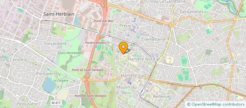 localisation de l'entreprise LA CONCIERGERIE  SAINT-HERBLAIN