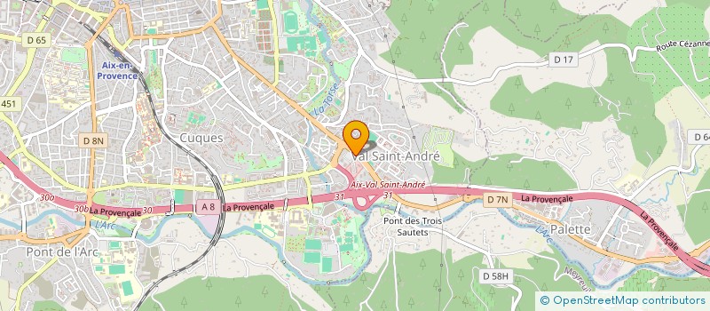 localisation de l'entreprise LA CONCIERGERIE D'AIX à AIX-EN-PROVENCE