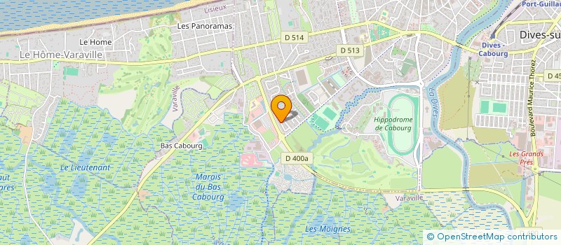 localisation de l'entreprise LA CONCIERGERIE D'AURORE  CABOURG