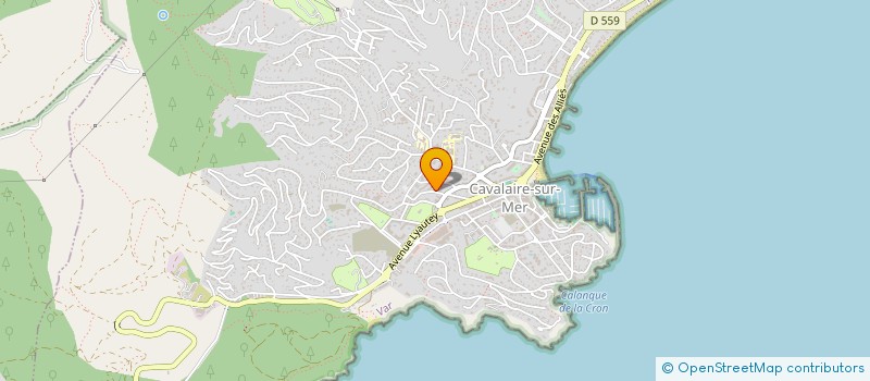 localisation de l'entreprise LA CONCIERGERIE DE CAVALAIRE à CAVALAIRE-SUR-MER