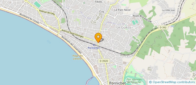 localisation de l'entreprise LA CONCIERGERIE DE LA BAULE à LA BAULE-ESCOUBLAC