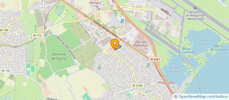 localisation de l'entreprise LA CONCIERGERIE DE MARGAUX à PEROLS