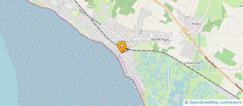 localisation de l'entreprise LA CONCIERGERIE DE SANDRA 2  LES MOUTIERS-EN-RETZ