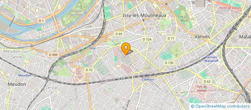localisation de l'entreprise LA CONCIERGERIE DES 3 CLEFS à ISSY-LES-MOULINEAUX