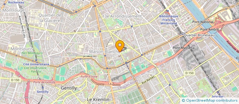 localisation de l'entreprise LA CONCIERGERIE DES EVENEMENTS  PARIS