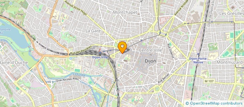 localisation de l'entreprise LA CONCIERGERIE DES LOGES  DIJON