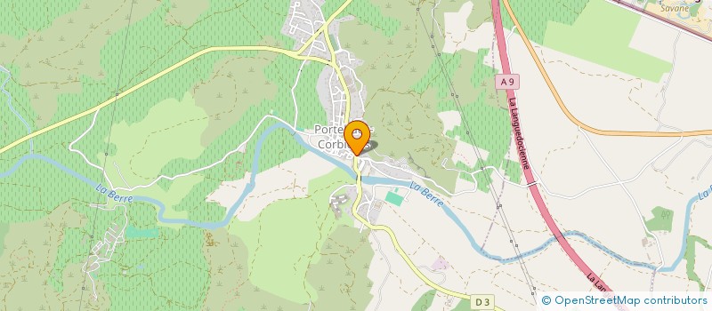 localisation de l'entreprise LA CONCIERGERIE DU MIDI  PORTEL-DES-CORBIERES