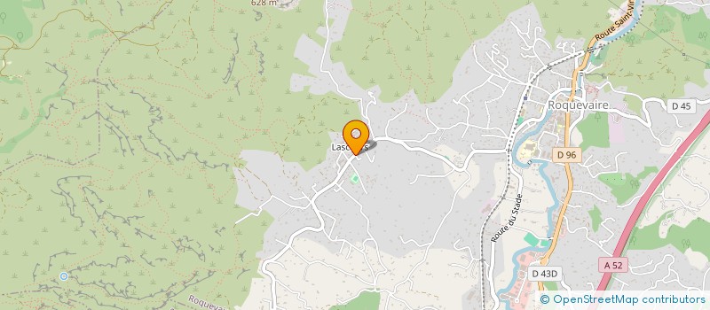 localisation de l'entreprise LA CONCIERGERIE DU SUD  ROQUEVAIRE