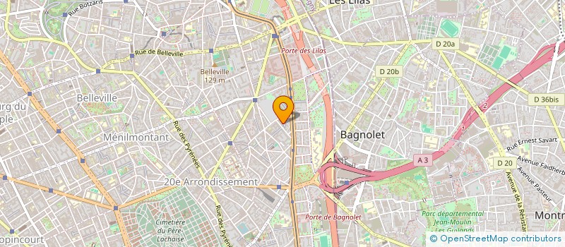 localisation de l'entreprise LA CONCIERGERIE FRANCAISE PREMIUM  PARIS