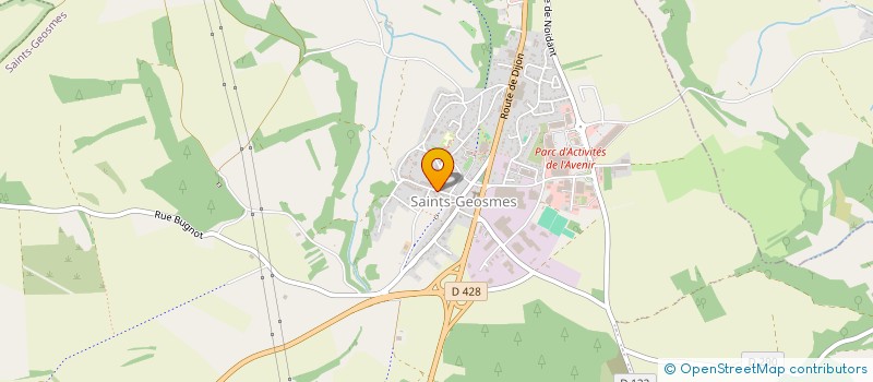 localisation de l'entreprise LA CONCIERGERIE LANGROISE à PEIGNEY
