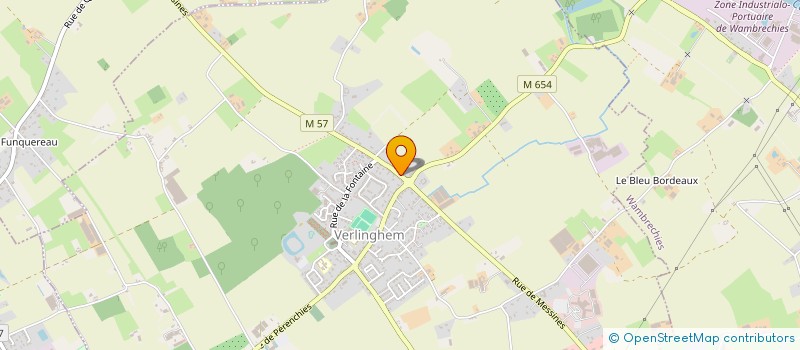 localisation de l'entreprise LA CONCIERGERIE LILLOISE  VERLINGHEM