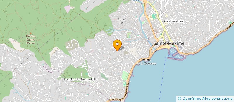 localisation de l'entreprise LA CONCIERGERIE MAXIMOISE à SAINTE-MAXIME