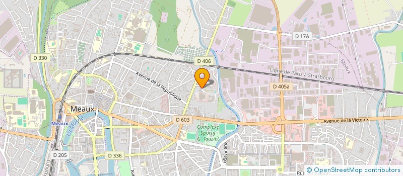 localisation de l'entreprise LA CONCIERGERIE MELDOISE à MEAUX