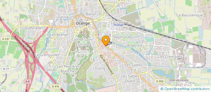 localisation de l'entreprise LA CONCIERGERIE PAR PAULINE  ORANGE