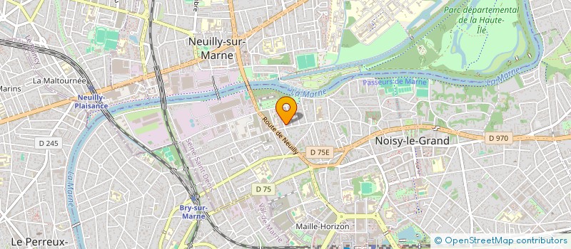 localisation de l'entreprise LA CONCIERGERIE PARIS  NOISY-LE-GRAND