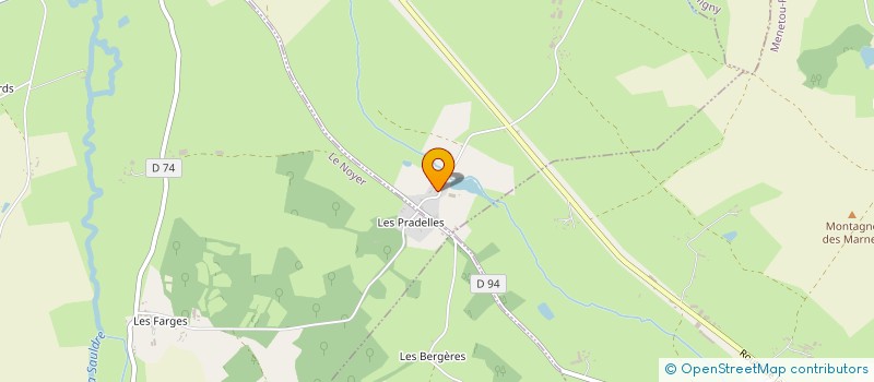 localisation de l'entreprise LA CONCIERGERIE SANCERROISE  JARS