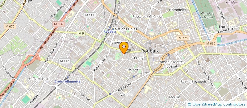 localisation de l'entreprise LA CONCIERGERIE SECURITY à ROUBAIX