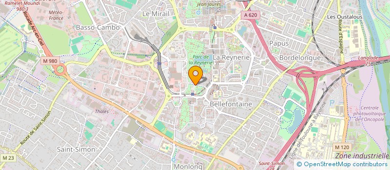 localisation de l'entreprise LA CONCIERGERIE SOLIDAIRE 31 à TOULOUSE