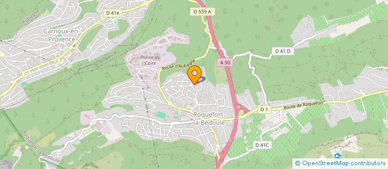 localisation de l'entreprise LA CONCIERGERIE YKN  ROQUEFORT-LA-BEDOULE