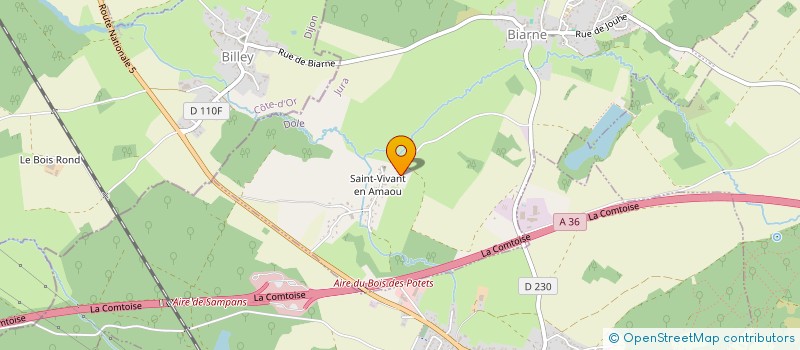 localisation de l'entreprise LA CONCORDE  BIARNE