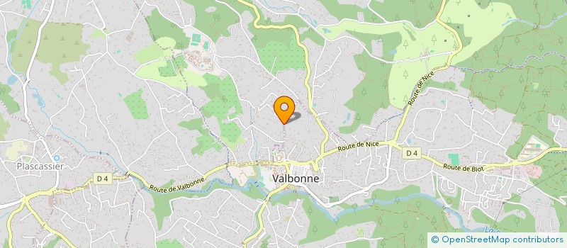 localisation de l'entreprise LA CONCORDE à GRASSE