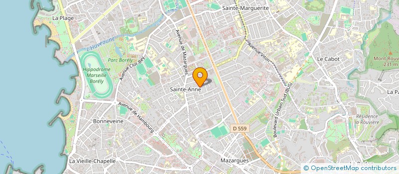 localisation de l'entreprise LA CONCORDE  MARSEILLE