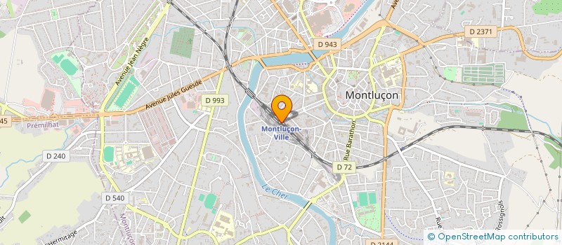 localisation de l'entreprise LA CONCORDE DE MONTLUCON à MONTLUCON