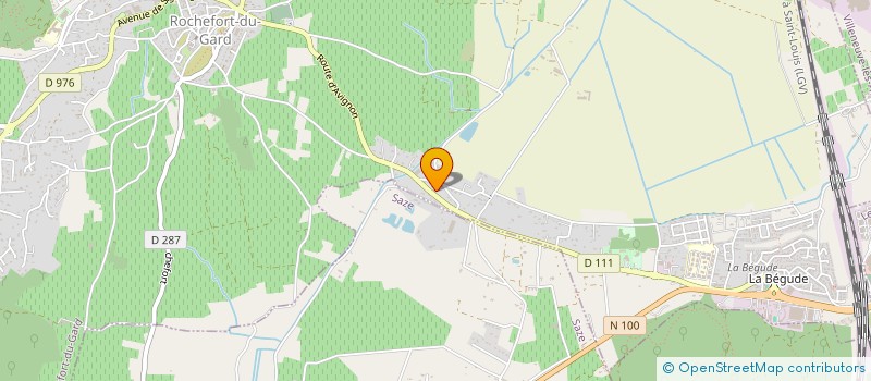 localisation de l'entreprise LA CONDAMINE  SAZE