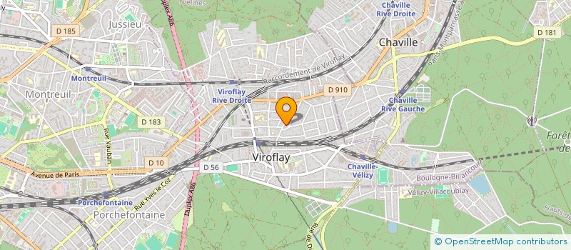 localisation de l'entreprise LA CONDITION DES SOIES à VIROFLAY