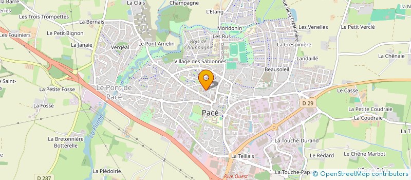localisation de l'entreprise LA CONFIANCE à PACE