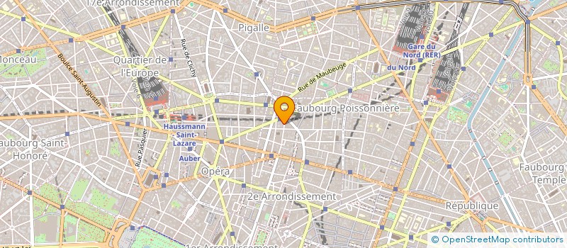 localisation de l'entreprise LA CONFIANCE ASSURANCE à PARIS