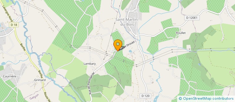 localisation de l'entreprise LA CONFIANCE BOULANGERIE COOPE  SABLONS