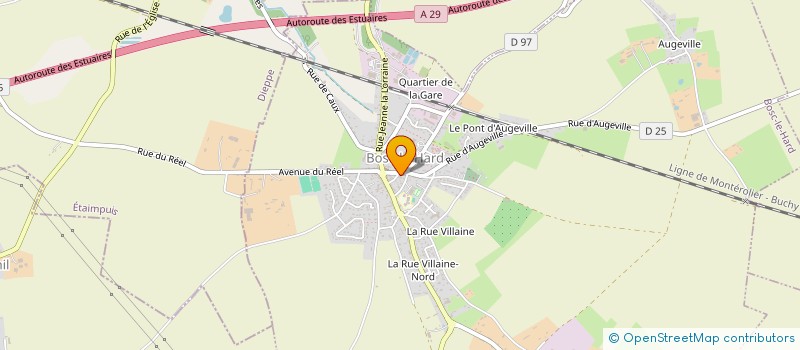 localisation de l'entreprise LA CONFIANCE FAMILY  BOSC-LE-HARD