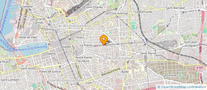 localisation de l'entreprise LA CONFISERIE  MARSEILLE