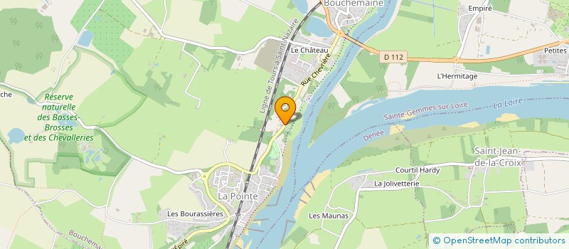 localisation de l'entreprise LA CONFLUENCE  BOUCHEMAINE