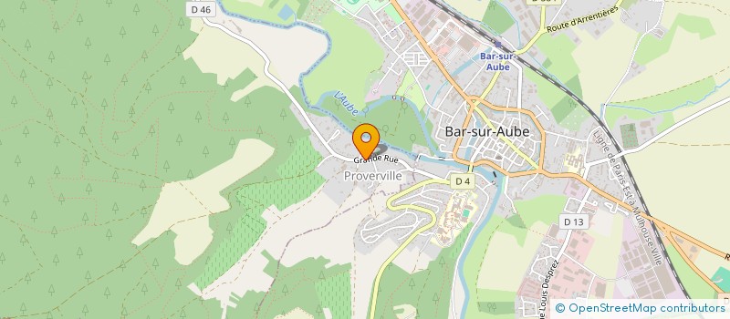 localisation de l'entreprise LA CONFRERIE DE TIRE-LIEGE  PROVERVILLE